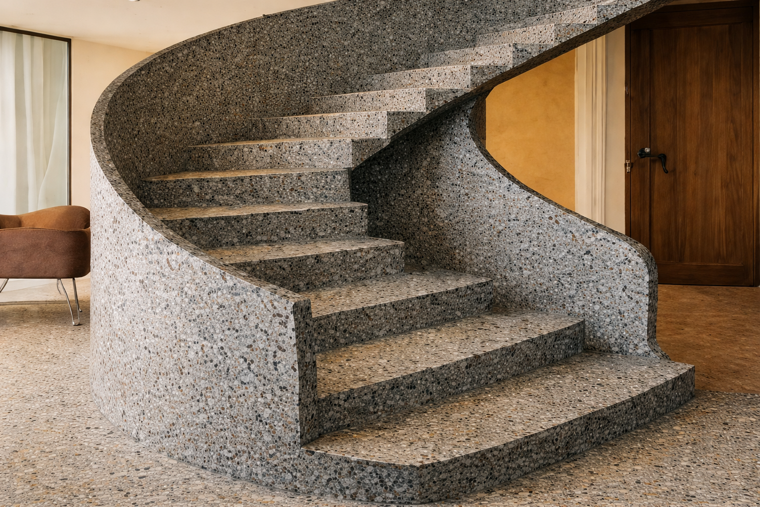 Commercieel terrazzo